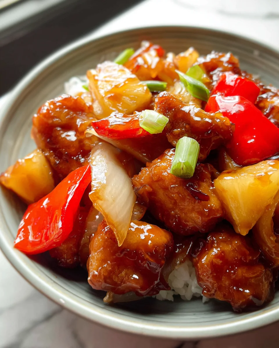 Pineapple Chicken (Asian Style)