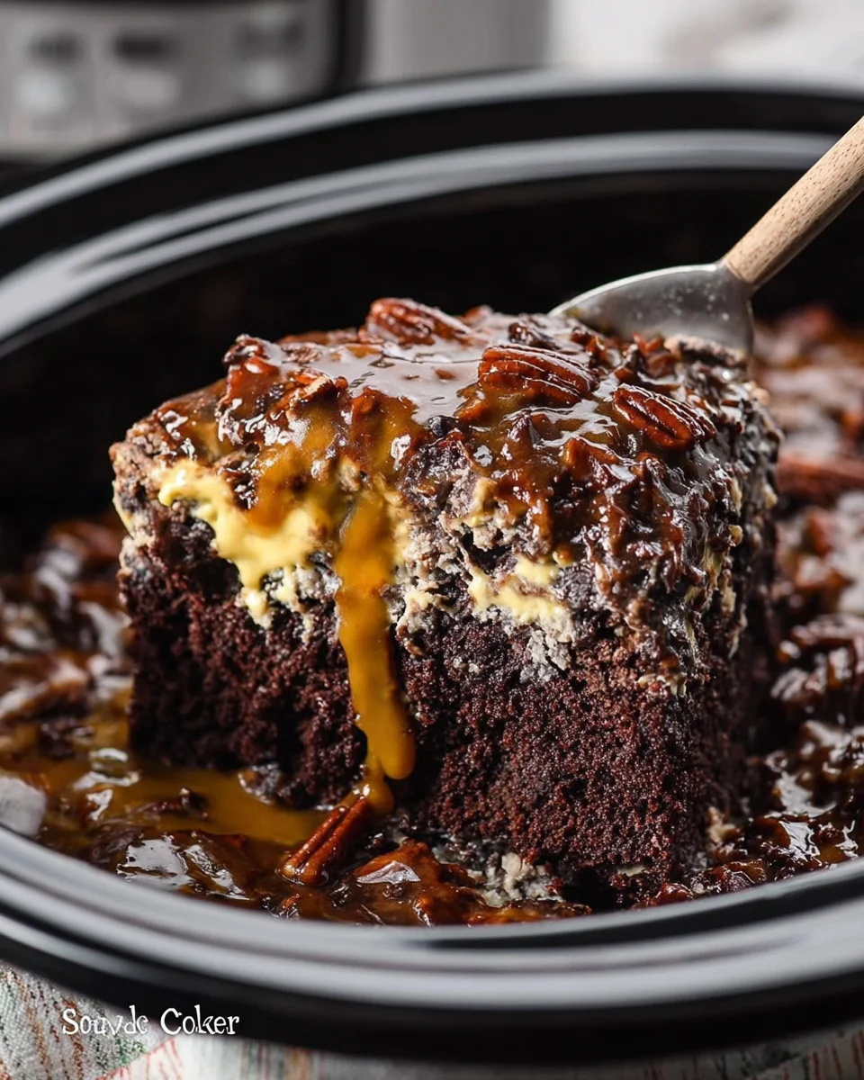 Slow Cooker "Better Than Anything" Cake