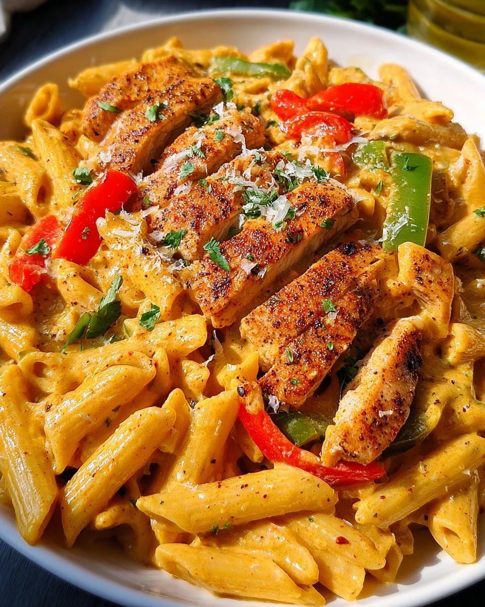 Spicy Cajun Chicken Alfredo