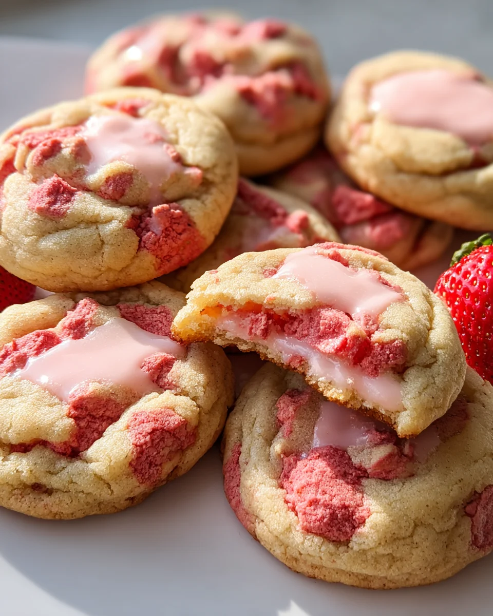 Strawberry Cheesecake Cookies Recipe 26 Strawberry