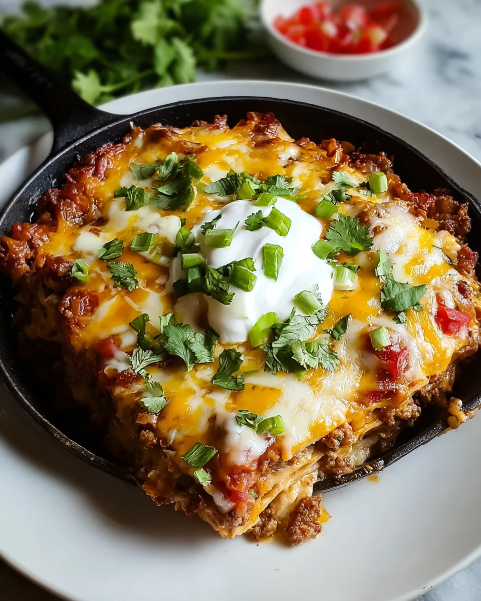 Taco lasagna