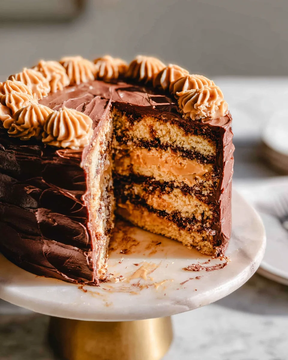 The Best Peanut Butter Cake