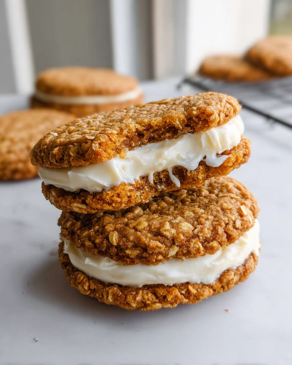 Vegan Oatmeal Cream Pies 30 Vegan