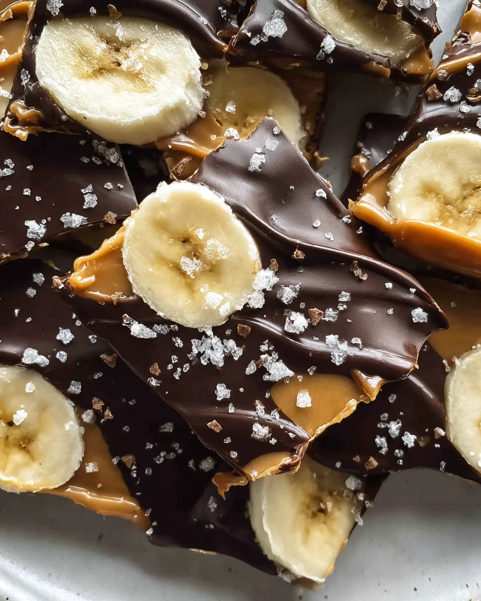 Viral Chocolate Banana Bark
