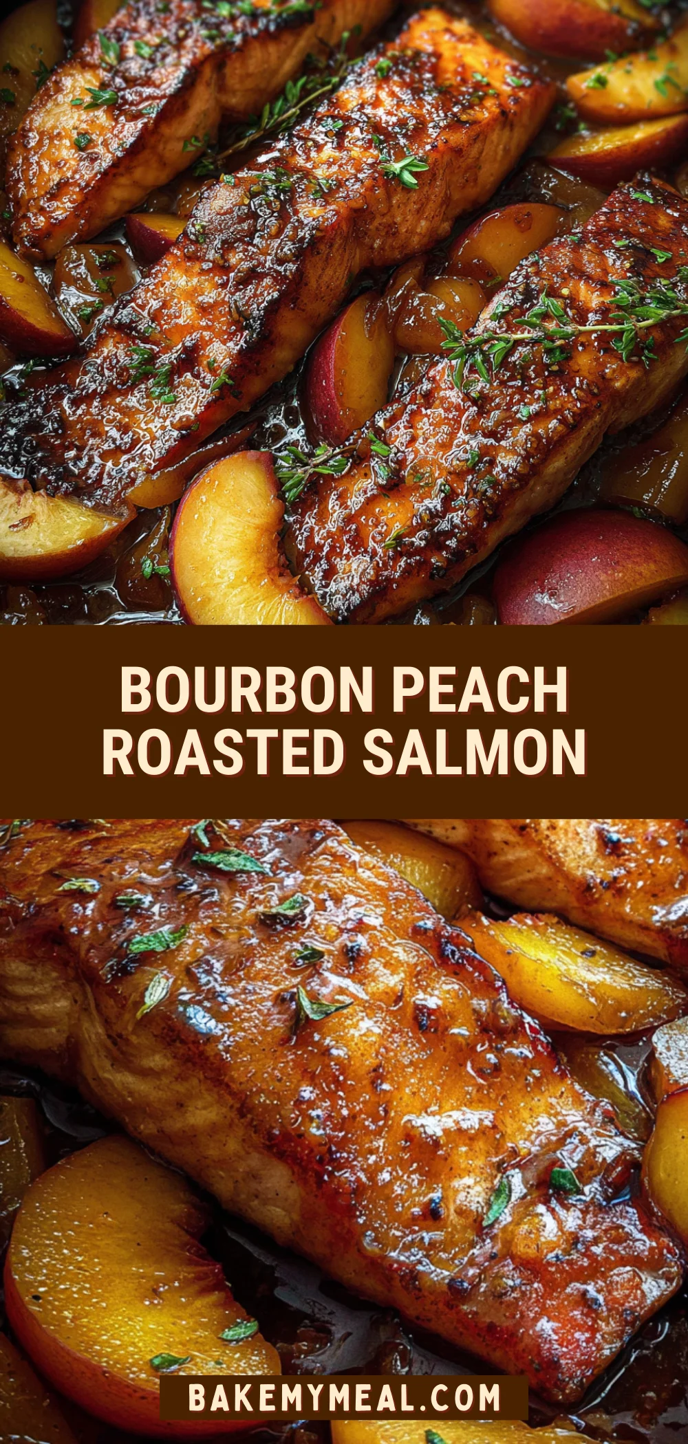 Bourbon Peach Roasted Salmon 22 Pinterest Hidden Image