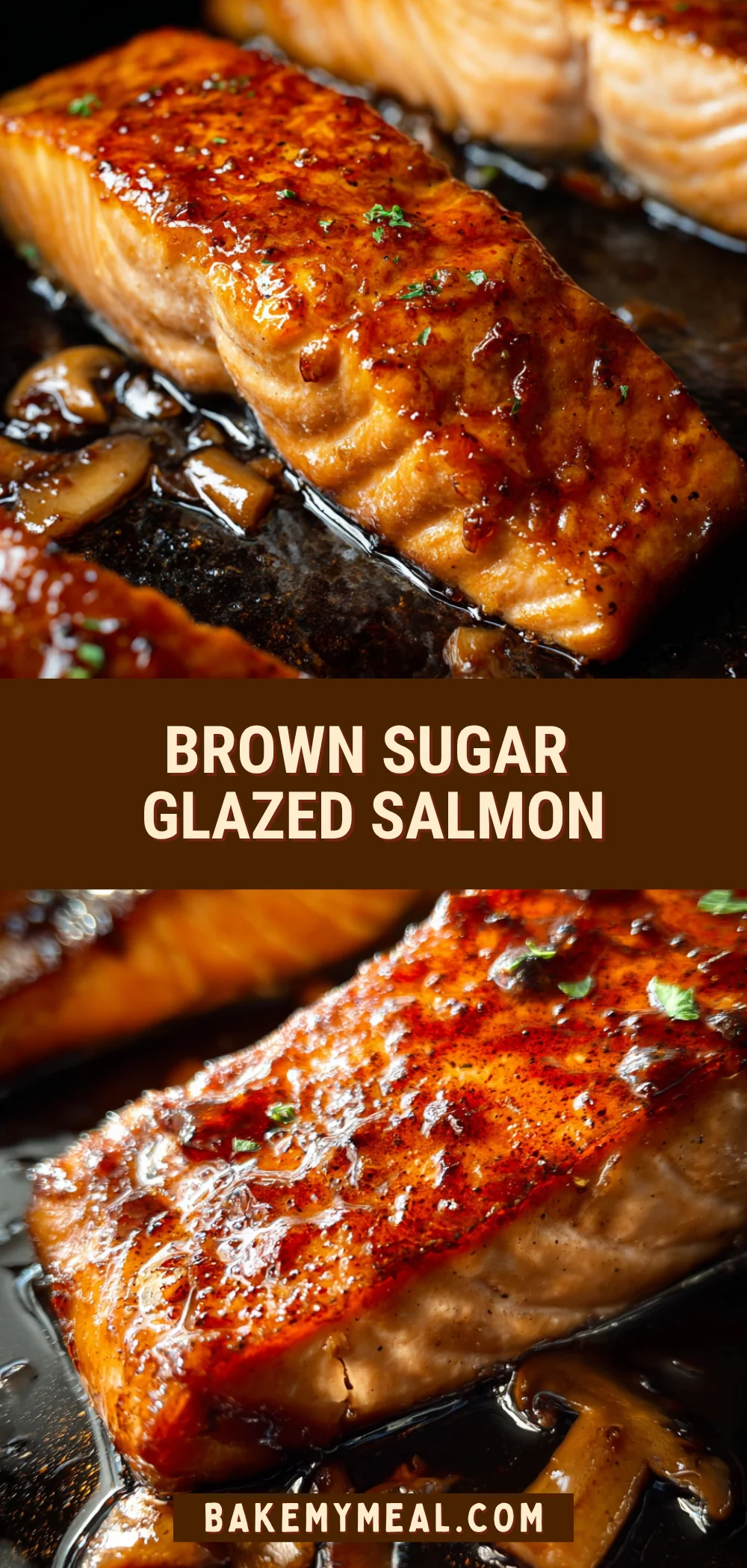 Brown Sugar Glazed Salmon 19 Pinterest Hidden Image