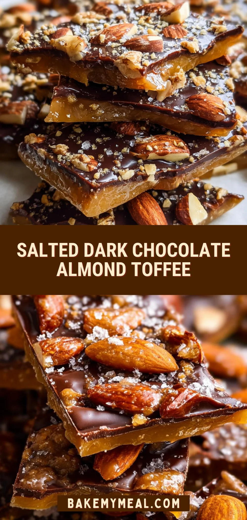 Salted Dark Chocolate Almond Toffee 19 Pinterest Hidden Image