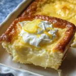 4-Ingredient Lemon Cream Cheese Dump Cake