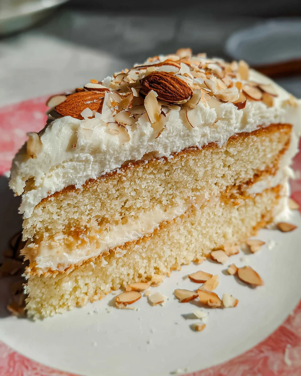 Almond Cream Cake 27 Almond Cream Cake