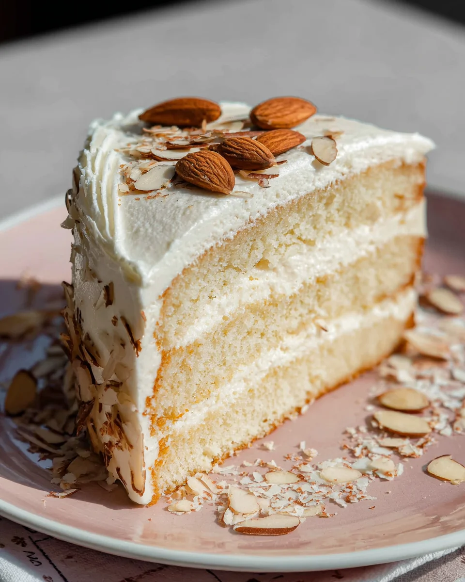 Almond Cream Cake 23 Almond