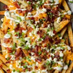 Bacon Cheese Fries with Ranch