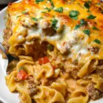 Cheesy Sour Cream Hamburger Hotdish