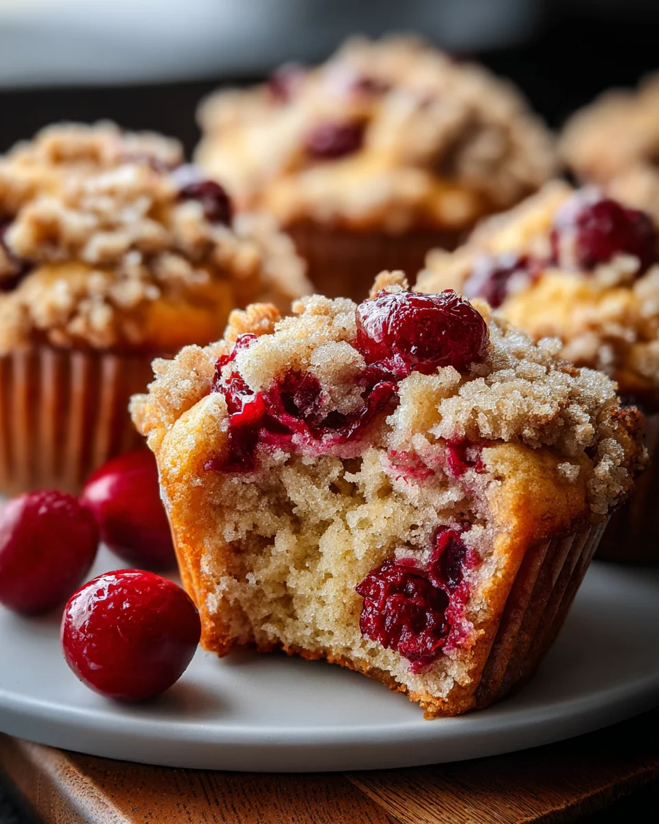 Cherry Cobbler Muffins