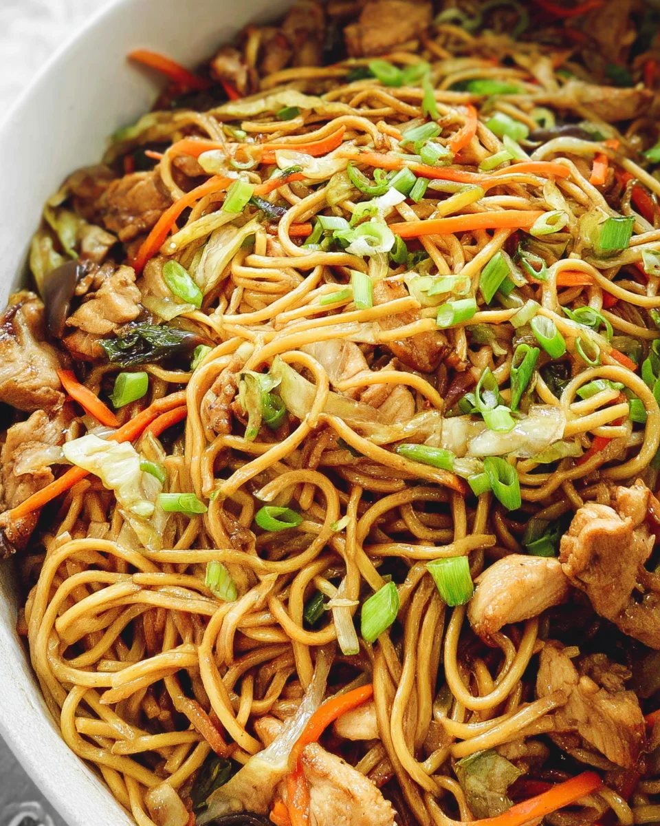 Chicken Lo Mein