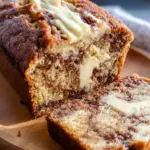 Cream Cheese Cinnamon Swirl Banana Bread