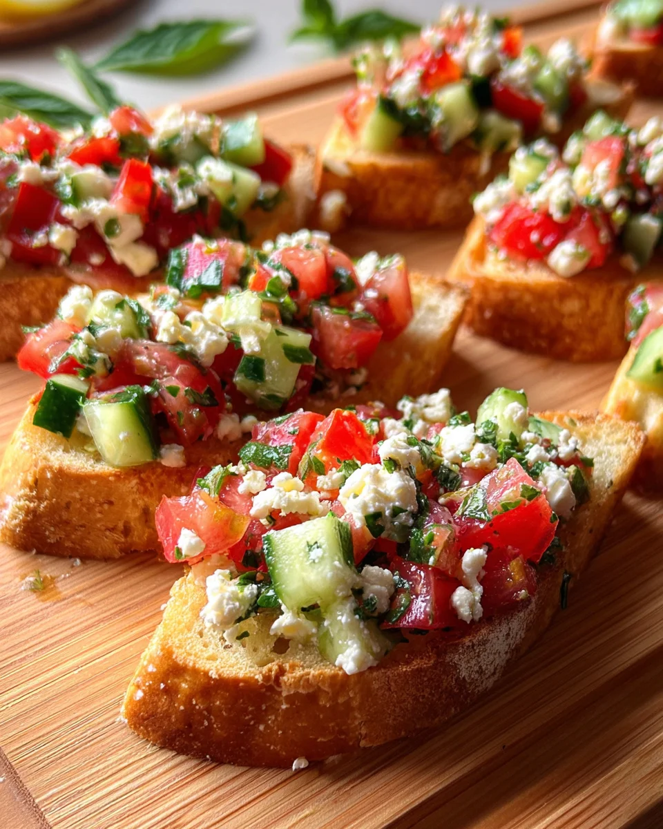 Garden Fresh Mediterranean Bruschetta 24 Garden