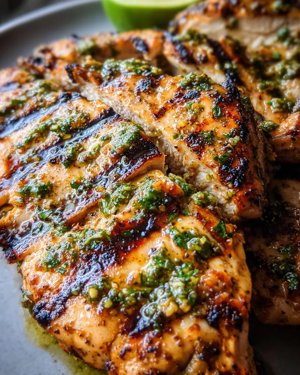 Jalapeno Cilantro Lime Grilled Chicken