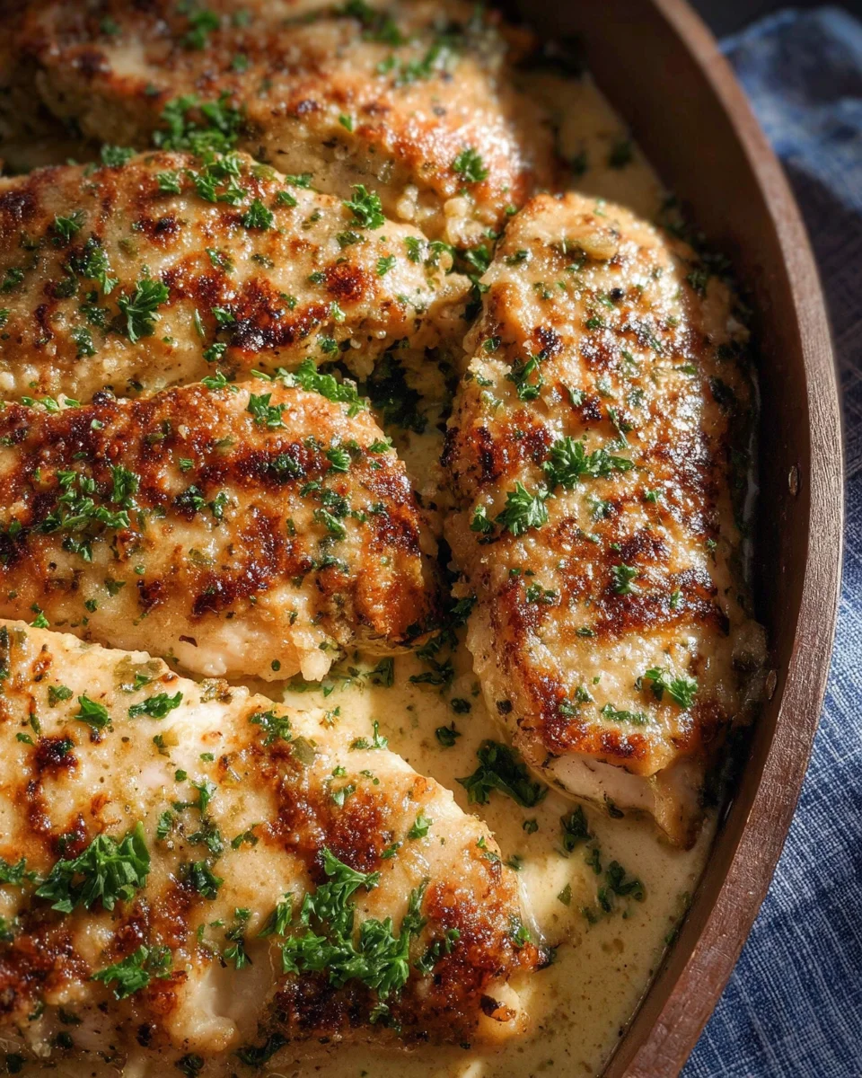 Melt In Your Mouth Caesar Chicken