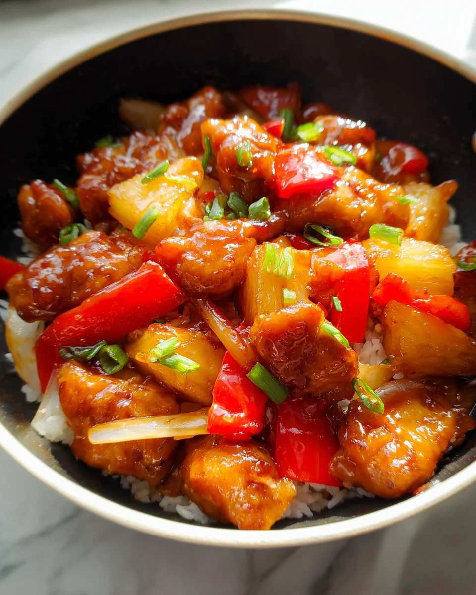 Pineapple Chicken (Asian Style) 20 Pineapple