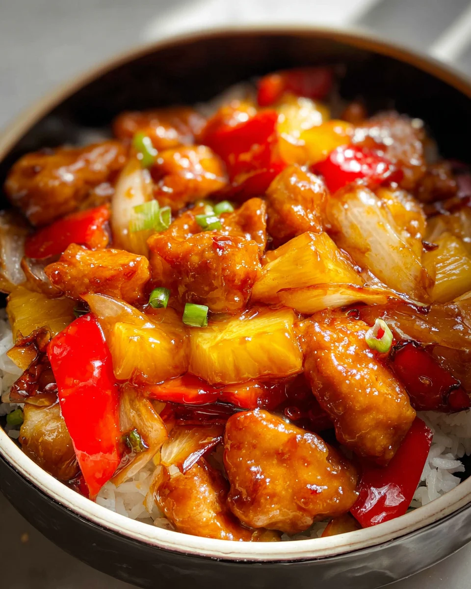 Pineapple Chicken (Asian Style) 21 Pineapple