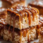 Salted Caramel Rice Krispie Treats