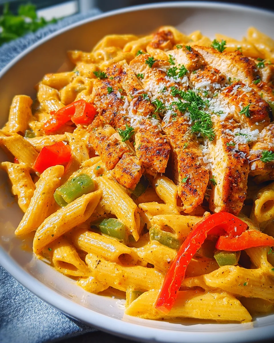 Spicy Cajun Chicken Alfredo 21 Spicy