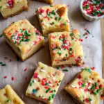 Sugar Cookie Cheesecake Bars