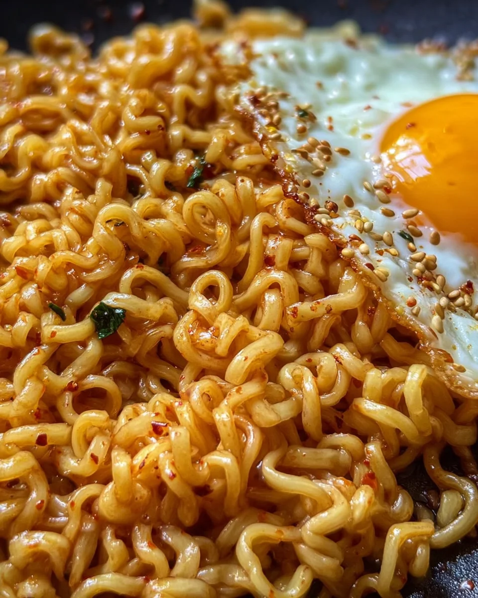 Sweet & Spicy Ramen Noodles