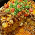 Taco Crock Pot Hashbrown Casserole