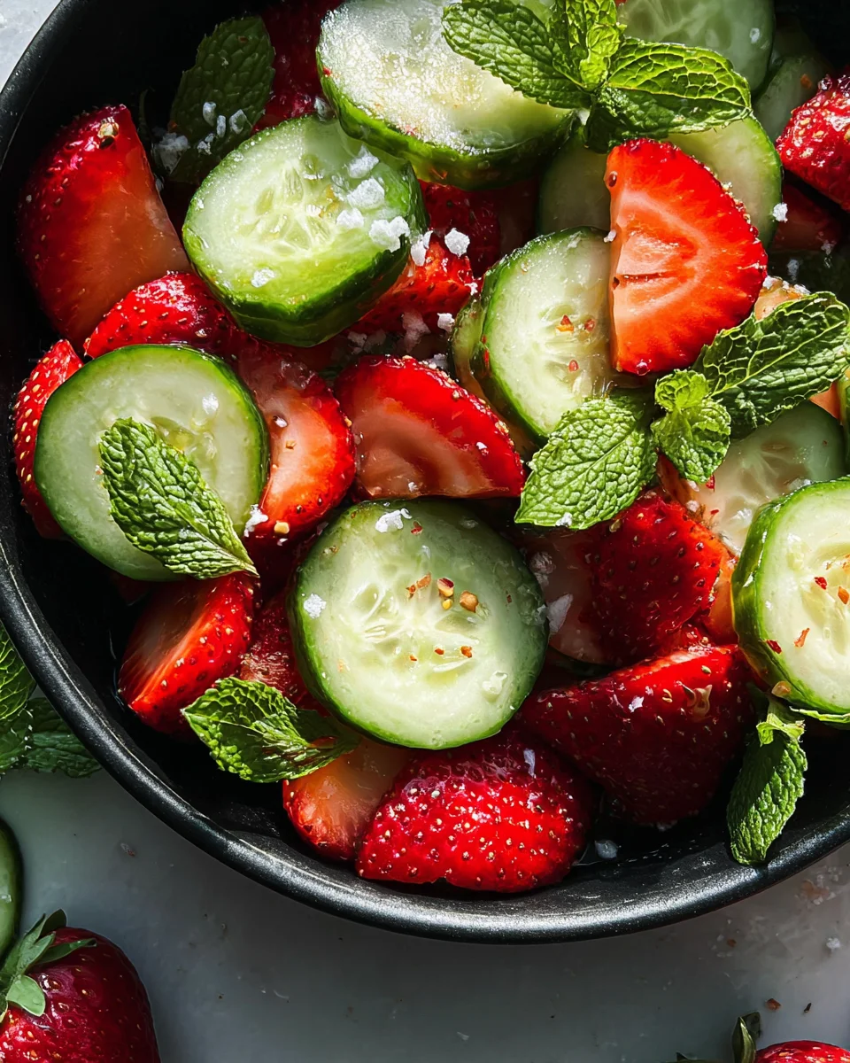 This Cucumber Strawberry Salad 25 This Cucumber Strawberry Salad