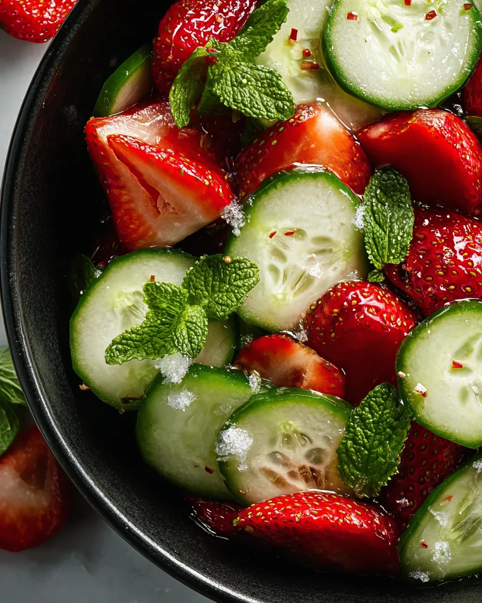 This Cucumber Strawberry Salad 21 This