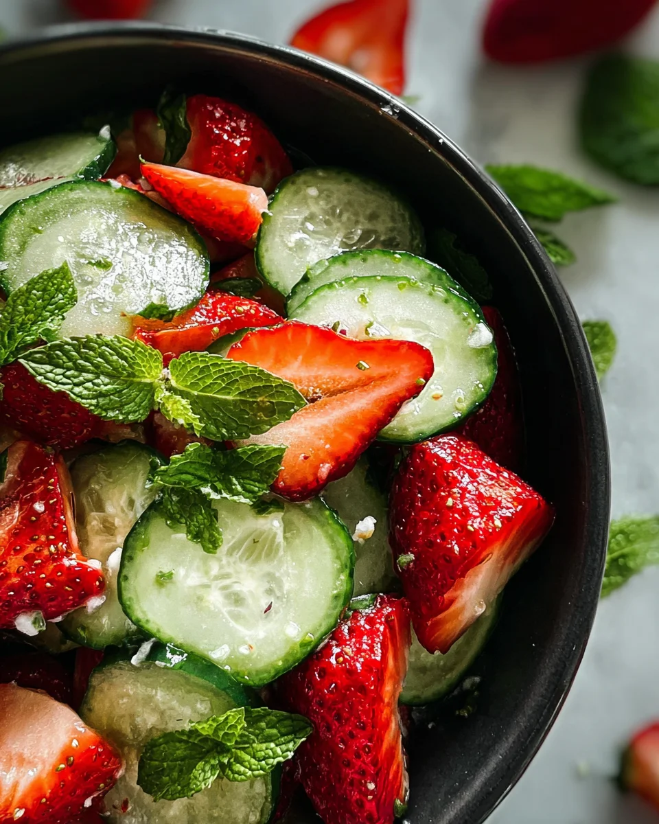 This Cucumber Strawberry Salad 22 This
