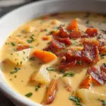 Wisconsin Bacon and Potato Cheese Soup recipe