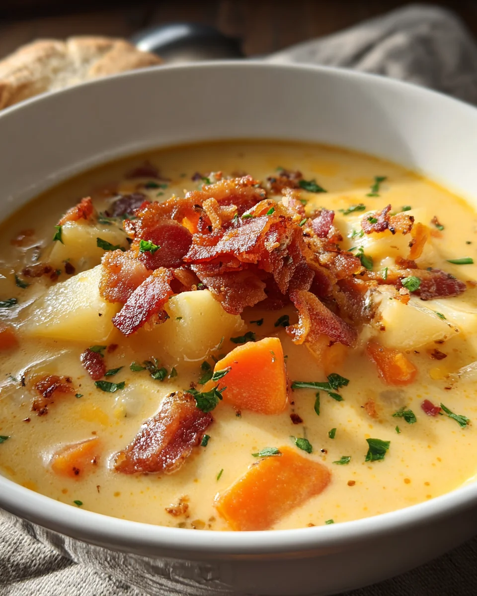 Wisconsin Bacon and Potato Cheese Soup recipe 25 Wisconsin