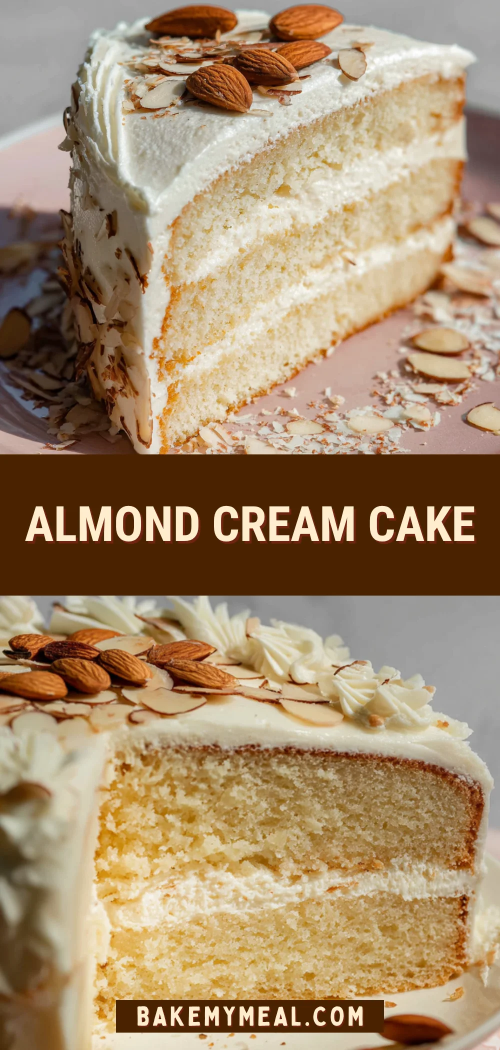 Almond Cream Cake 21 Pinterest Hidden Image