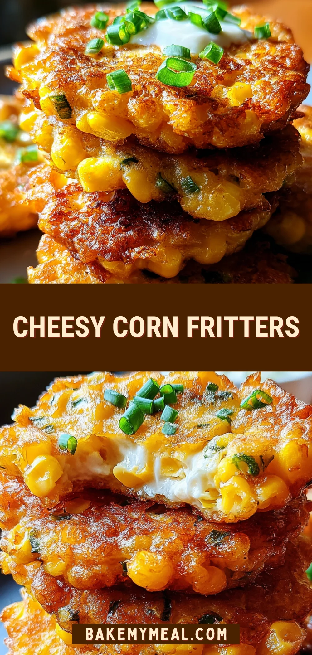 Cheesy Corn Fritters 17 Pinterest Hidden Image