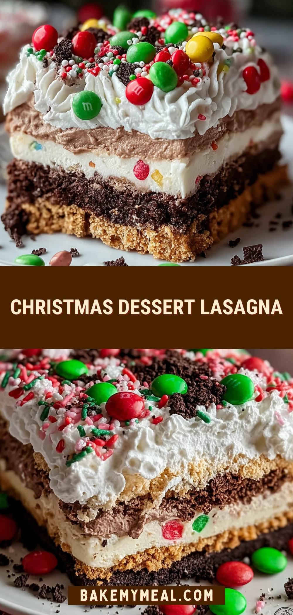 Christmas Dessert Lasagna 19 Pinterest Hidden Image