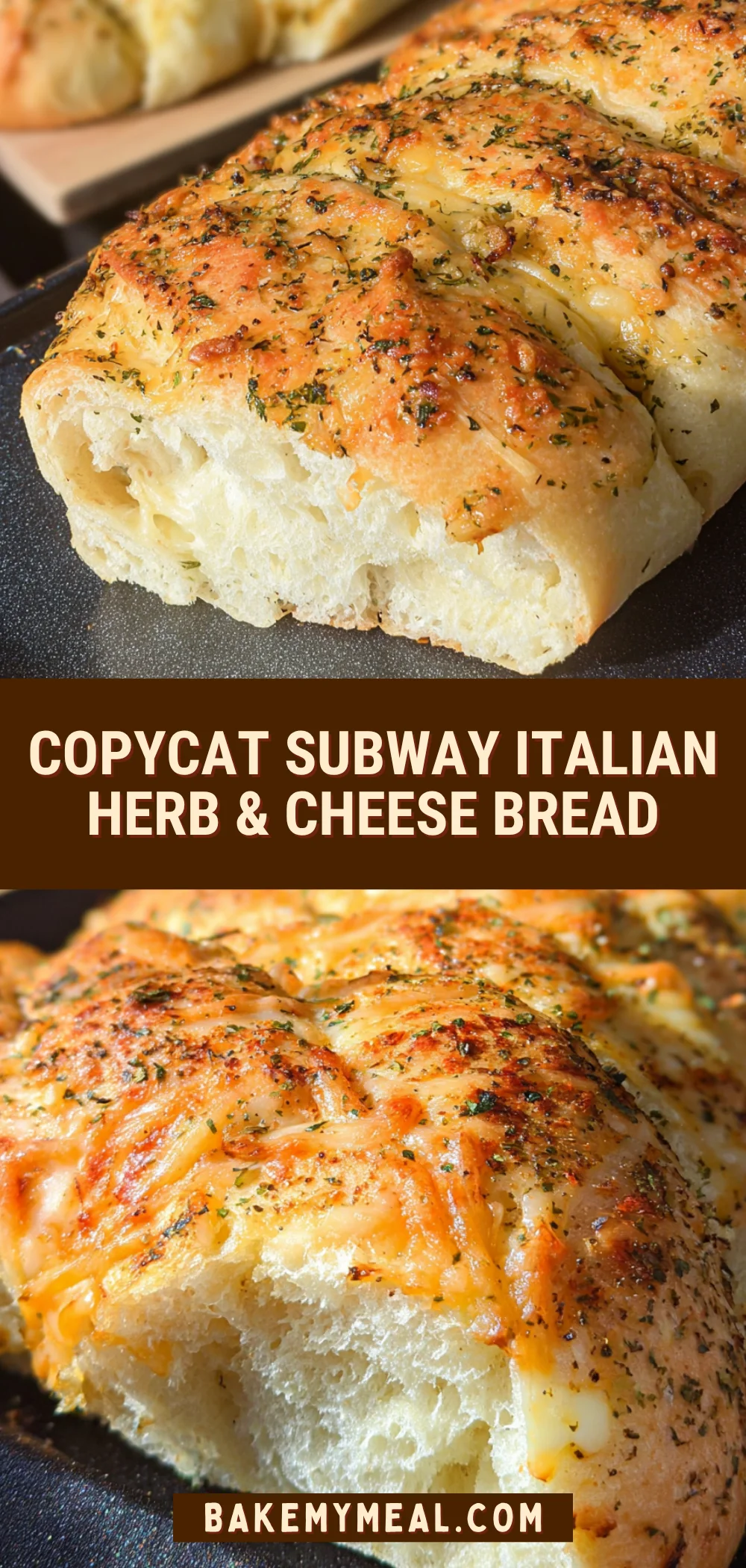 Copycat Subway Italian Herb & Cheese Bread 26 Pinterest Hidden Image