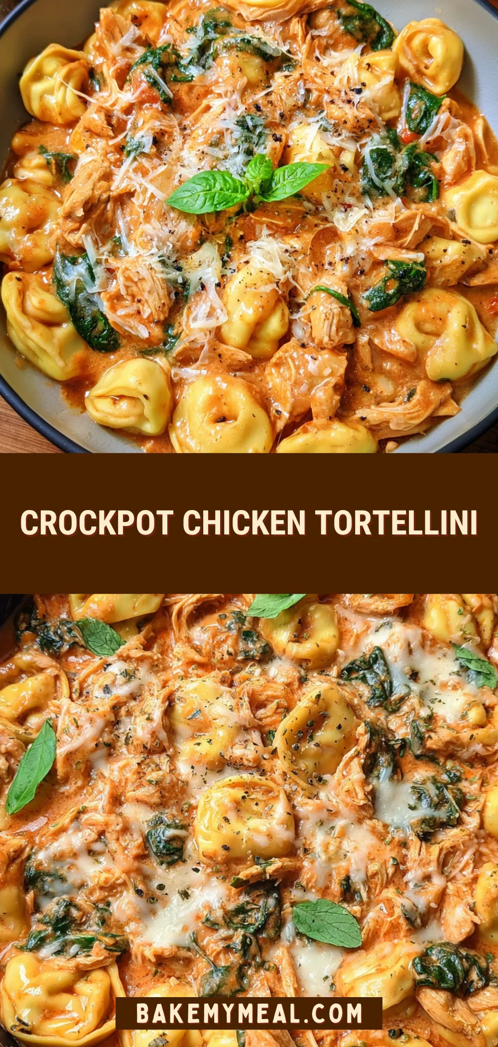 CrockPot Chicken Tortellini 26 Pinterest Hidden Image