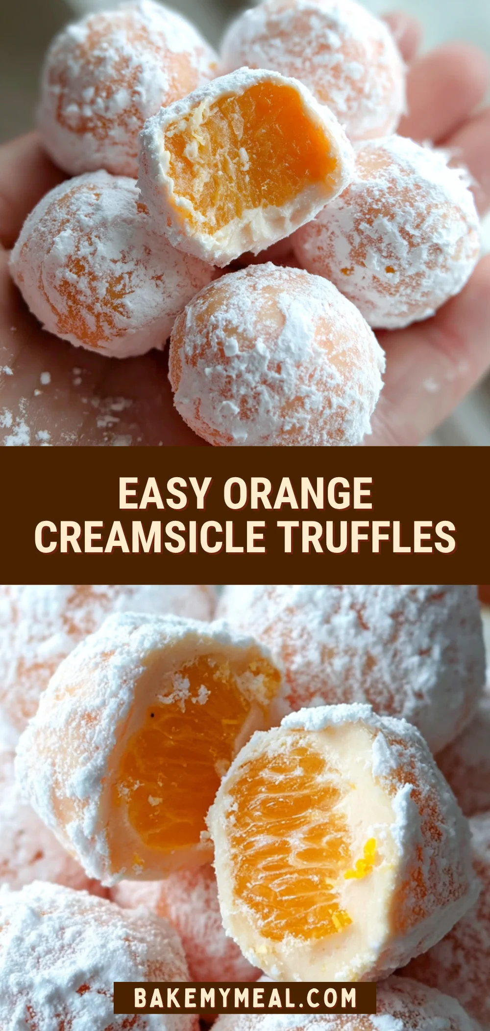 Easy Orange Creamsicle Truffles 16 Pinterest Hidden Image
