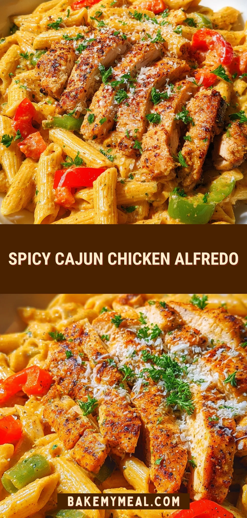 Spicy Cajun Chicken Alfredo 19 Pinterest Hidden Image